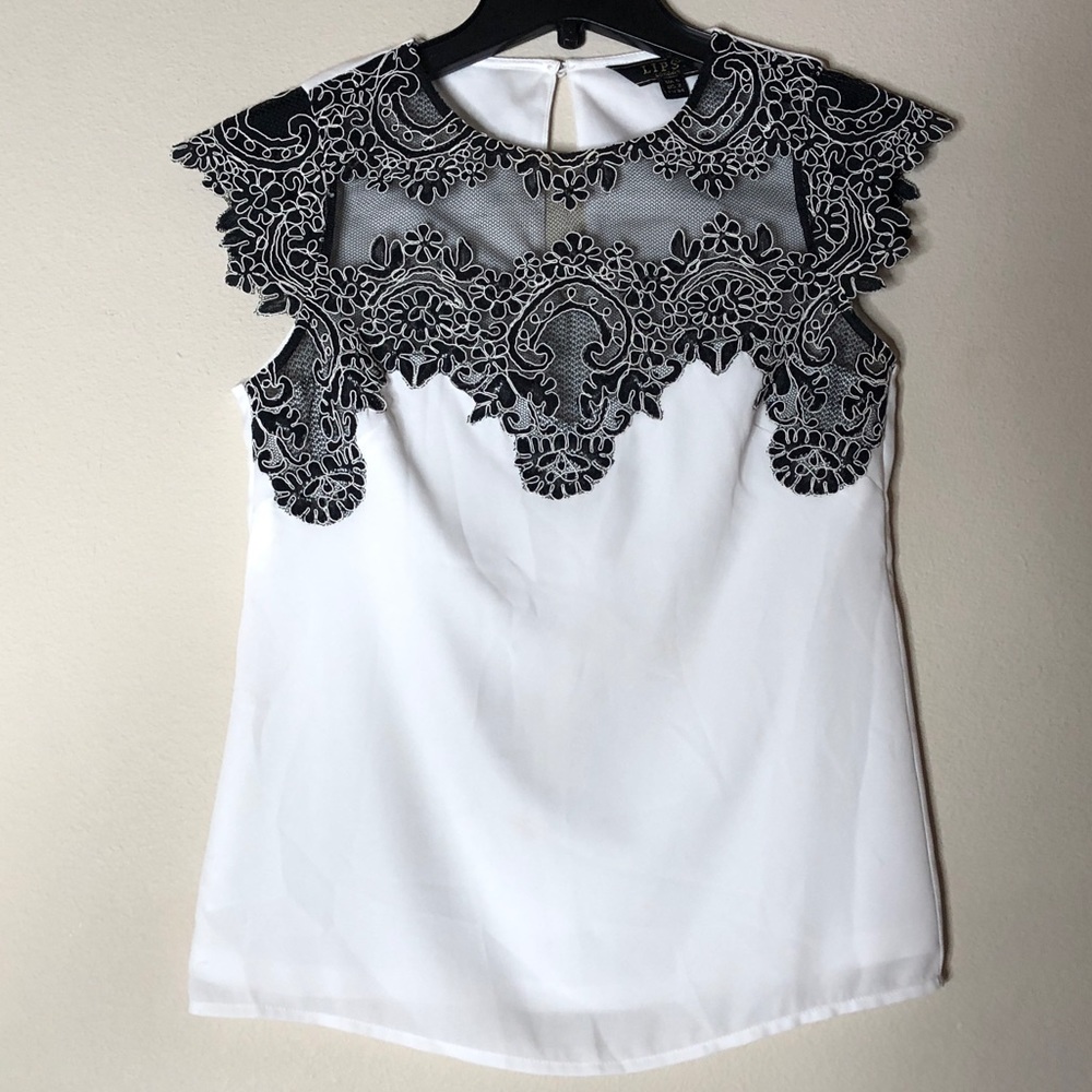 Lipsy London beautiful embroidered blouse